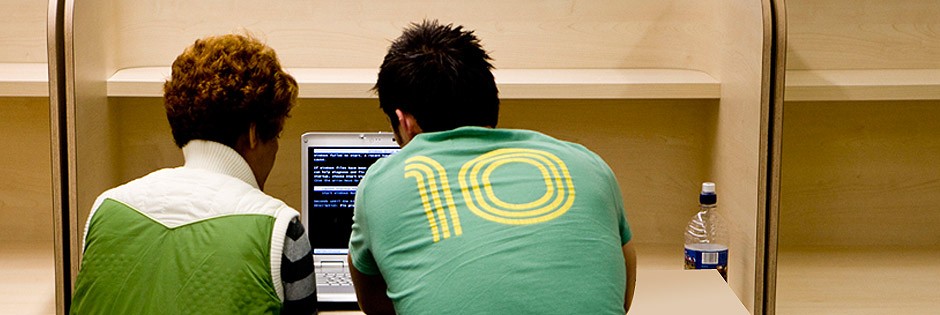 Students studying - The University of Leeds